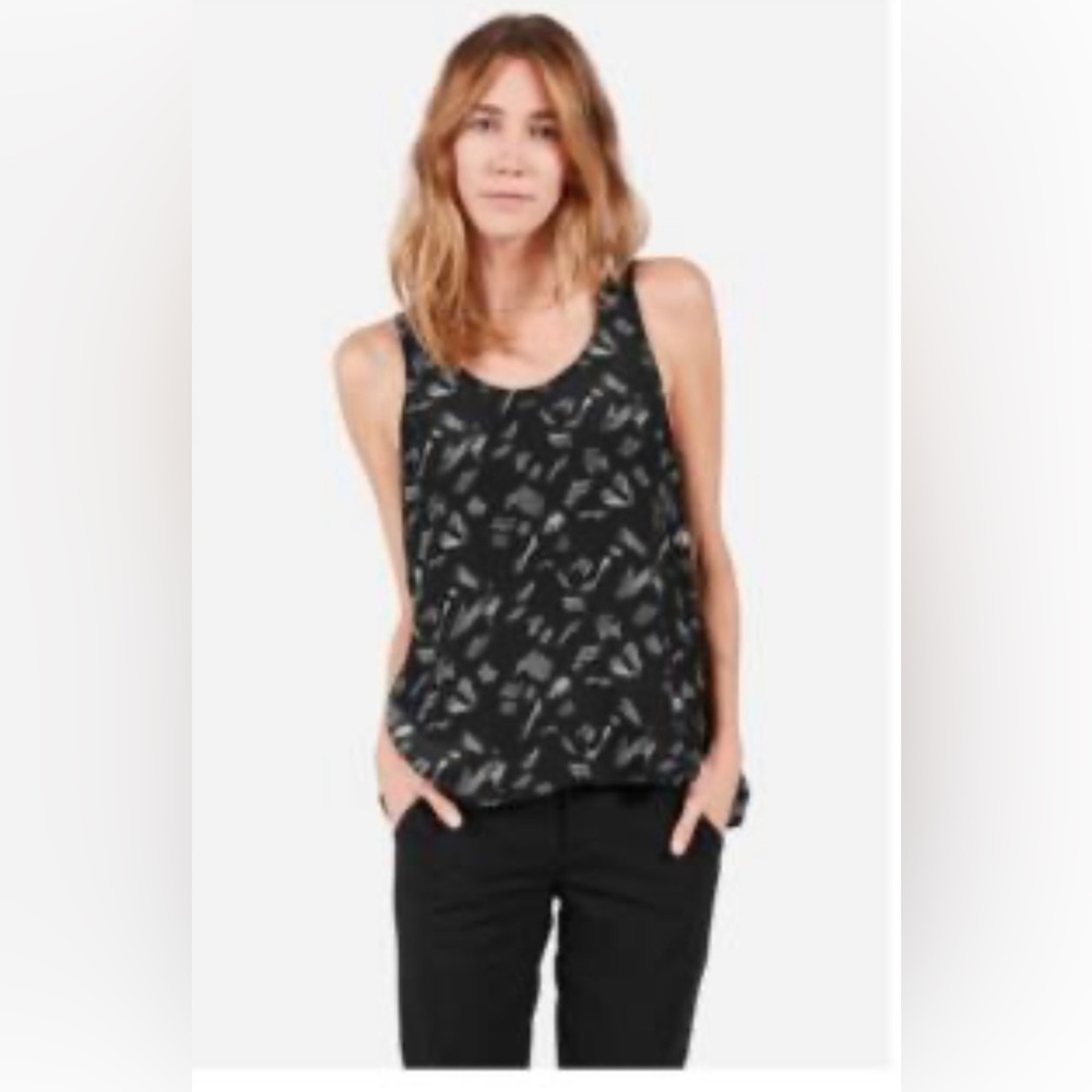 Everlane silk shell